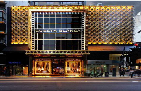 枝江门头设计与商业空间的纽带。