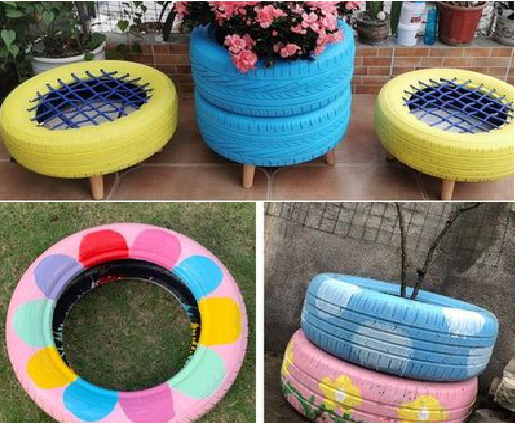 枝江墙体彩绘-变废为宝