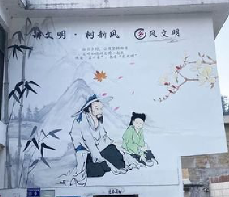 枝江分享几个墙绘保养知识。