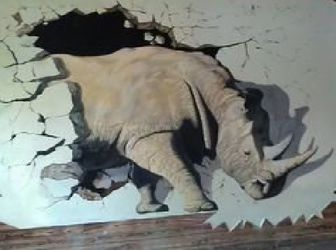 枝江在墙绘中，如何绘制3D效果？